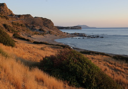 Triopetra at sunset